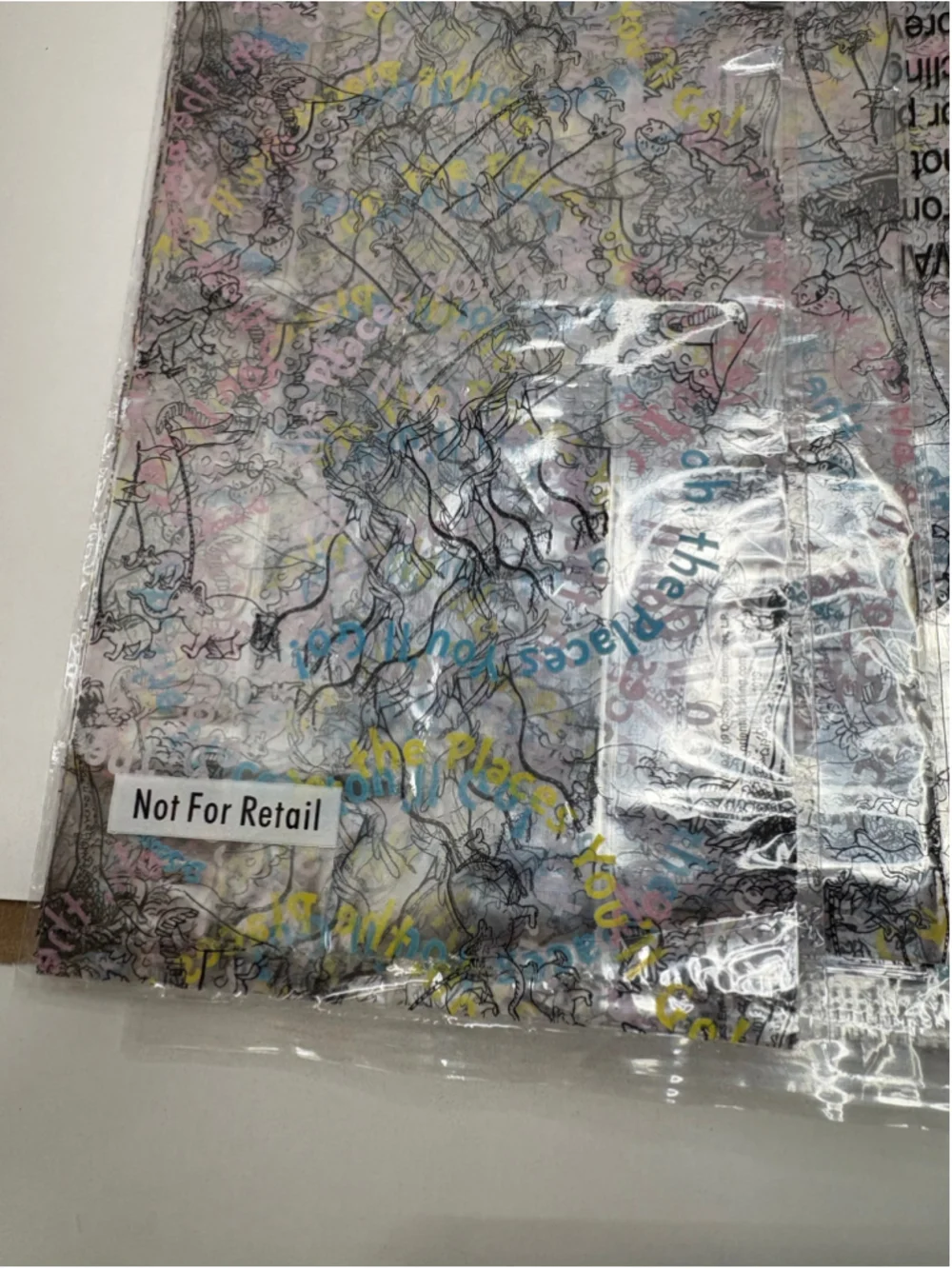 Dr. Seuss Oh The Places You’ll Go Cellophane Party Favor Bags NEW 9 Packs